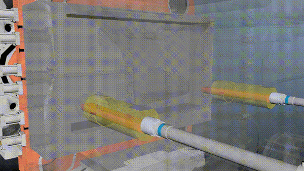 采用大型壓鑄機一次壓鑄成型 采用大型壓鑄機一次壓鑄成型