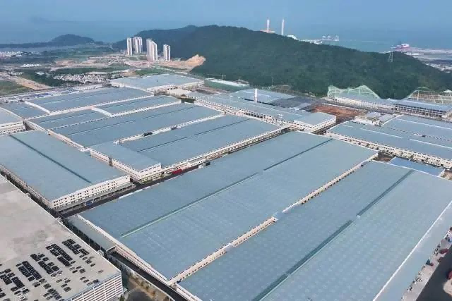 比亞迪深汕特別合作區超級工廠 比亞迪深汕特別合作區超級工廠