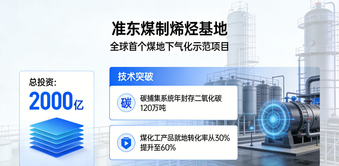 準東煤制烯烴基地